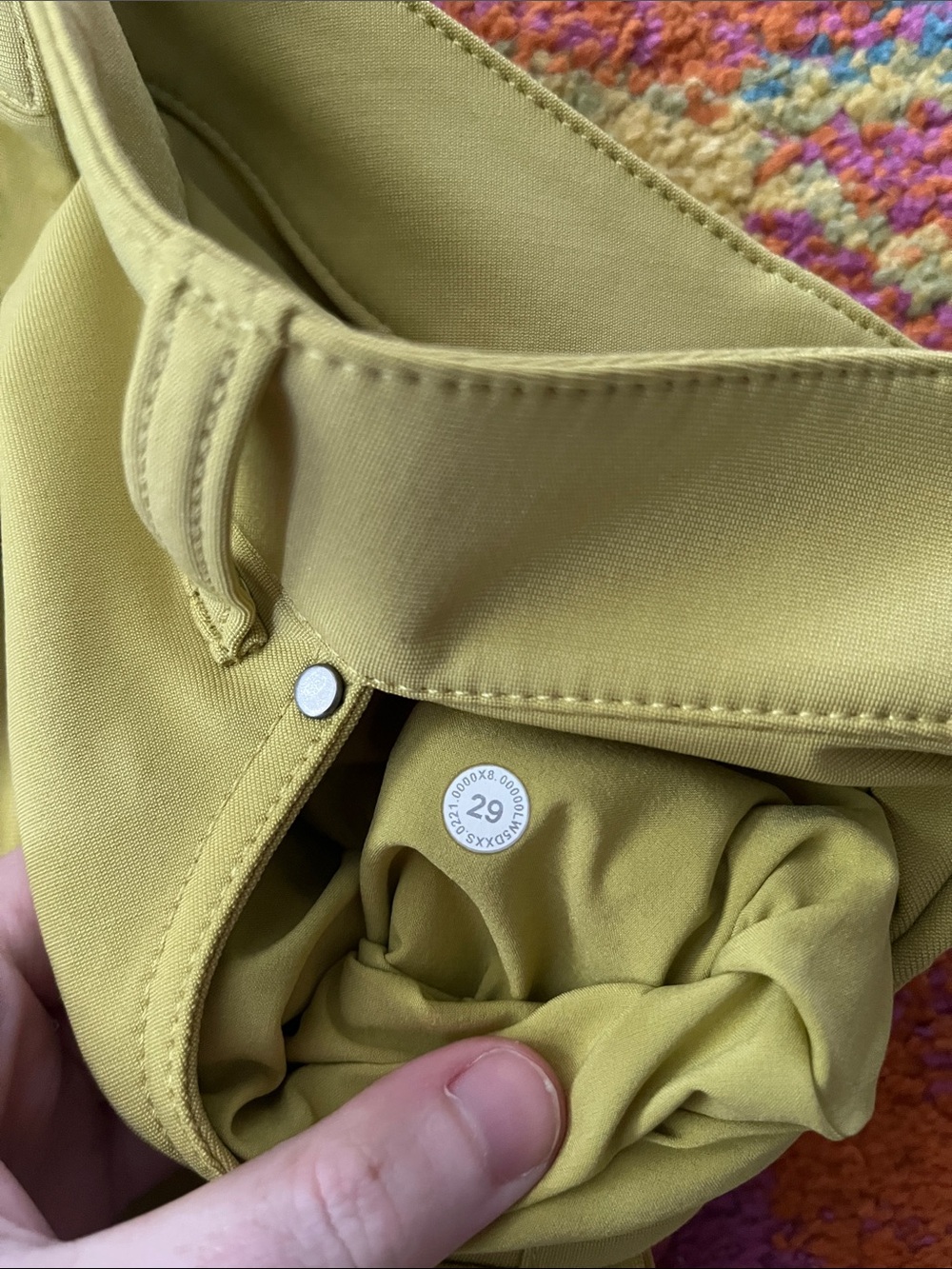 Lululemon City Sleek 5 Pocket Wide-Leg High-Rise 7/8 Length Pant WOMENS 29 - Picture 4 of 5